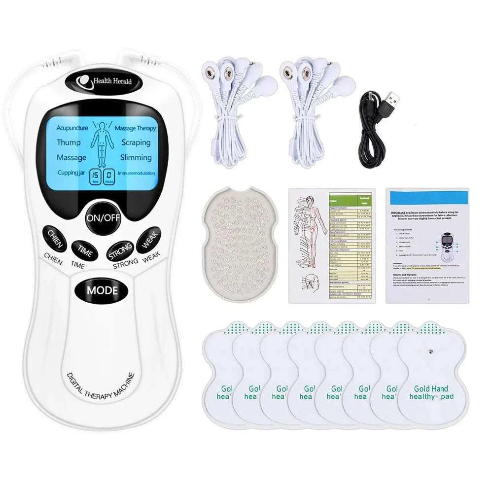 Physiotherapy TENS Muscle Stimulator Digital Therapy Device-Type 7