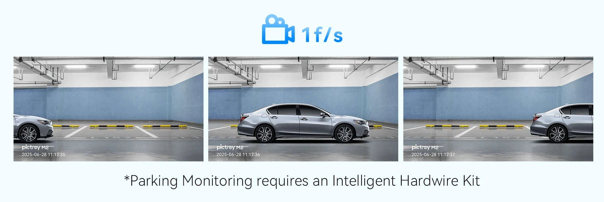 Pictrey M2 2K Dash Cam with Night Vision and Voice Control-Pictrey M2 / NO SD Card