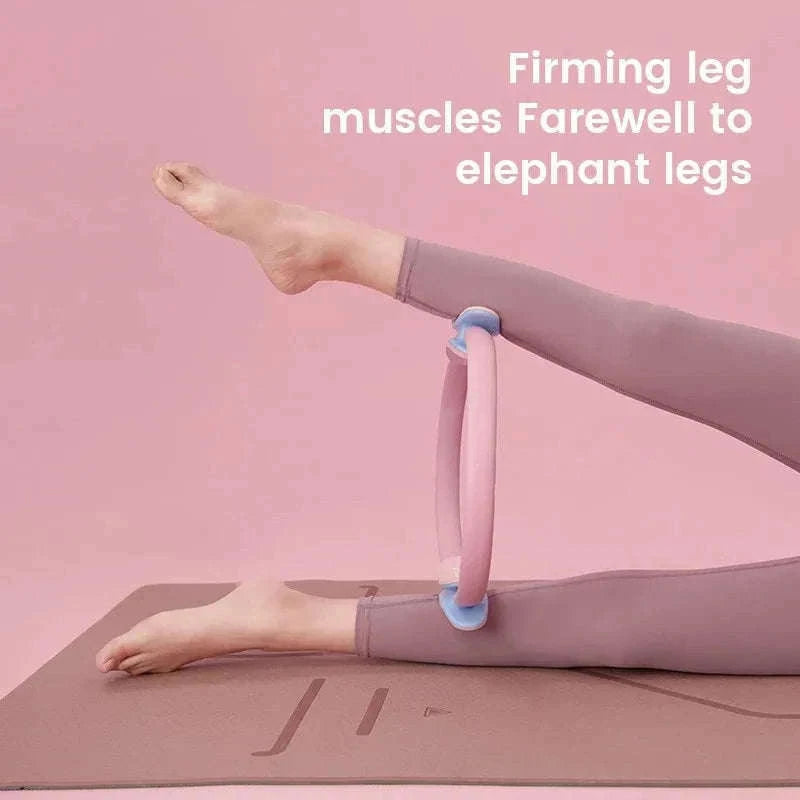 Pilates Magic Fitness Ring for Full-Body Toning and Control-SS-Blue(pink)
