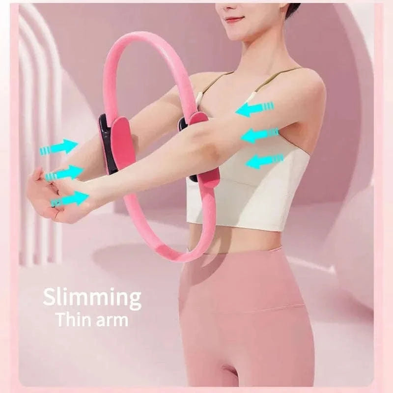 Pilates Magic Fitness Ring for Full‑Body Toning-SS-Blue(pink)