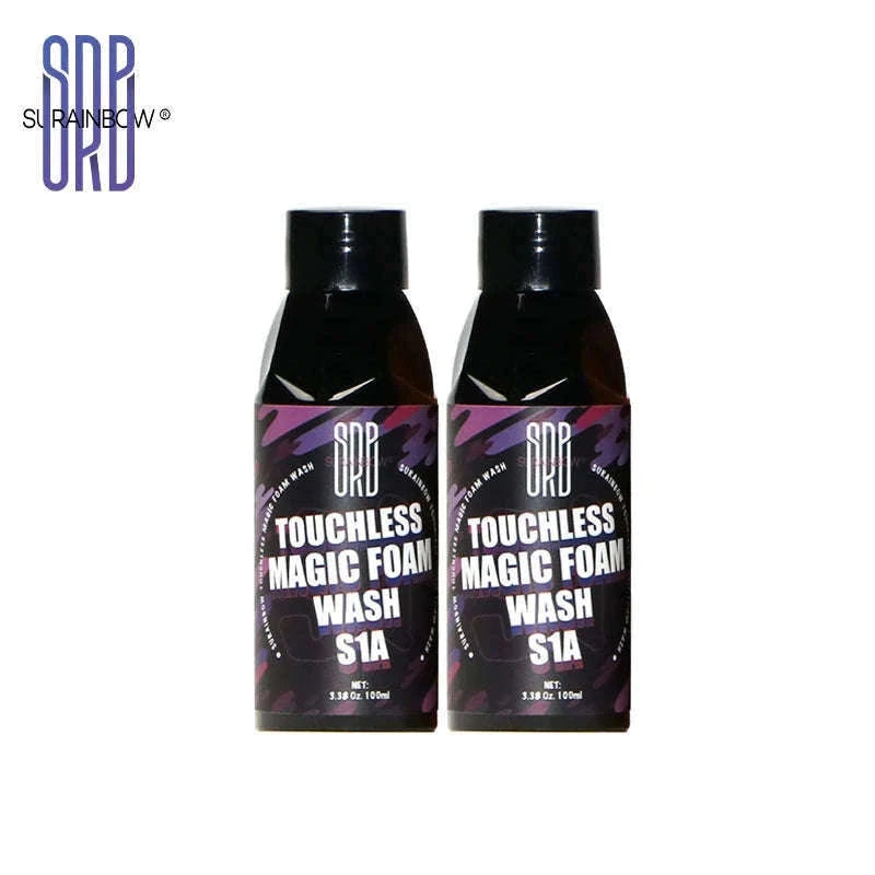 Pink Foaming Car Wash Soap & Wax for a Glossy Finish-473 ml / With Wax