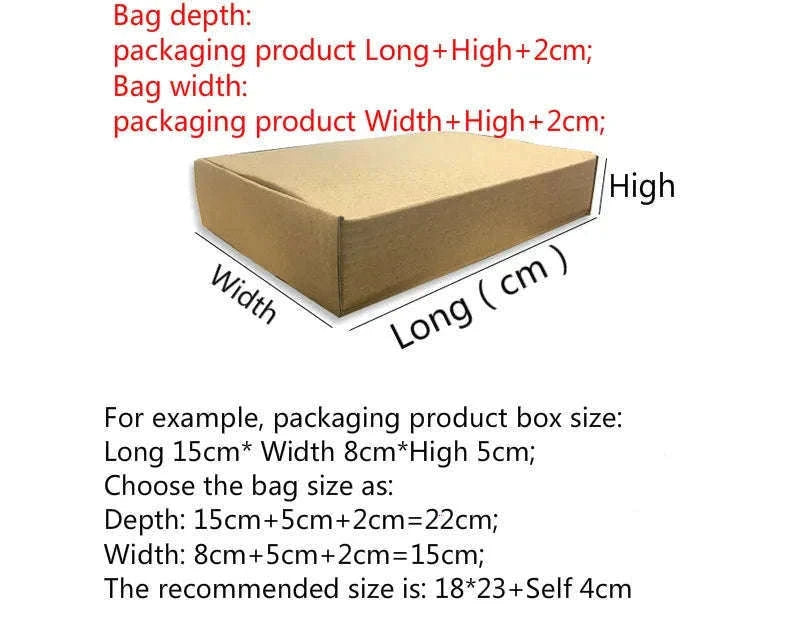 Pink Poly Mailing Pouch with Thank You Design for Shipping-23x26x4 cm 20pcs