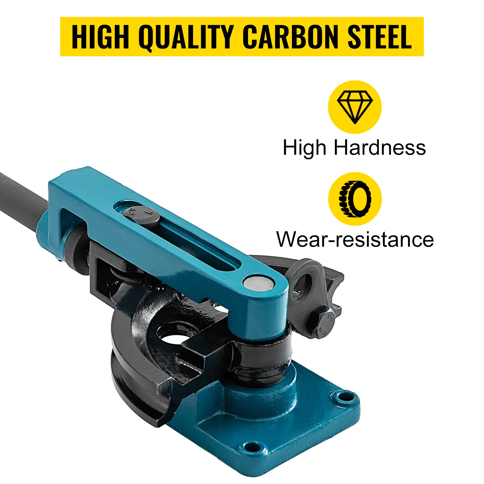 SucceBuy Manual Pipe Bender Dia 10-25mm Multifunction Steel Copper Tube Bending Machine Lever Type Heavy Duty Tube Bending Tools