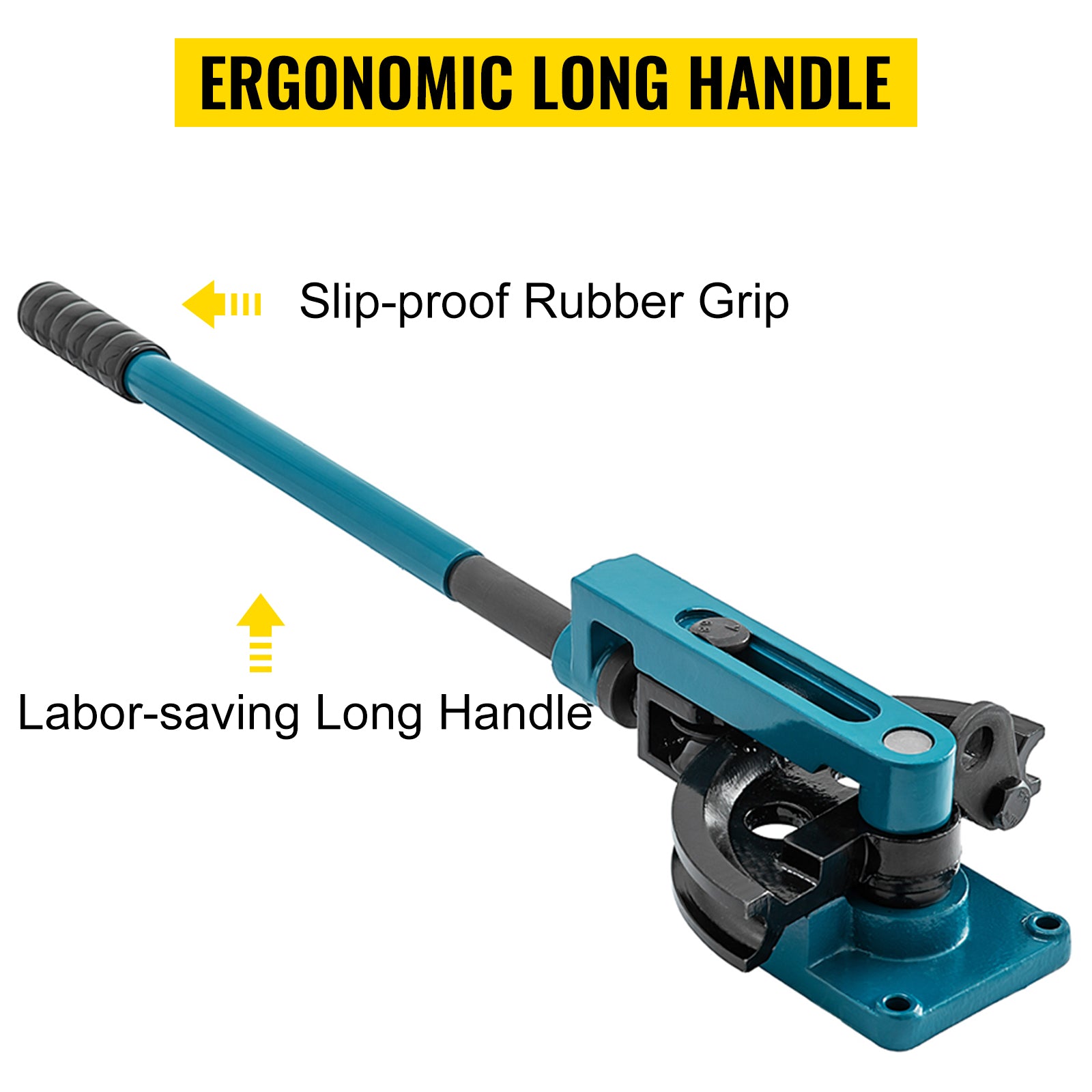 SucceBuy Manual Pipe Bender Dia 10-25mm Multifunction Steel Copper Tube Bending Machine Lever Type Heavy Duty Tube Bending Tools