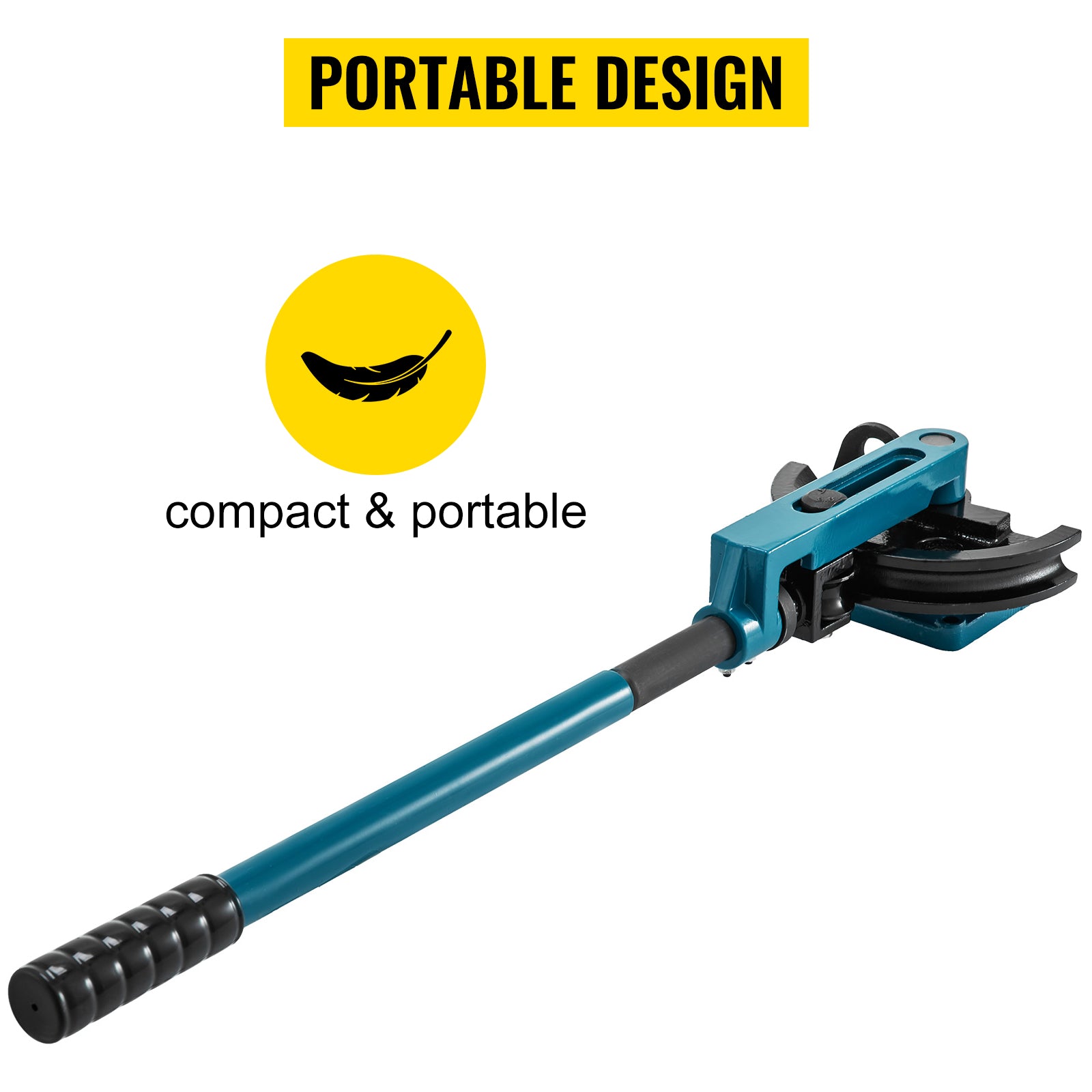 SucceBuy Manual Pipe Bender Dia 10-25mm Multifunction Steel Copper Tube Bending Machine Lever Type Heavy Duty Tube Bending Tools
