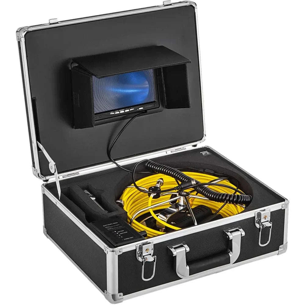 Pipe Inspection Video Camera with 7/9in Monitor and DVR-7in LCD 20M Cable / france