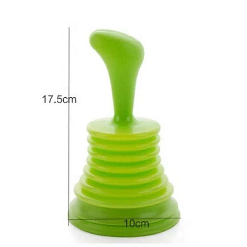 Pipeline Dredge Suction Cup Toilet Plunger-blue