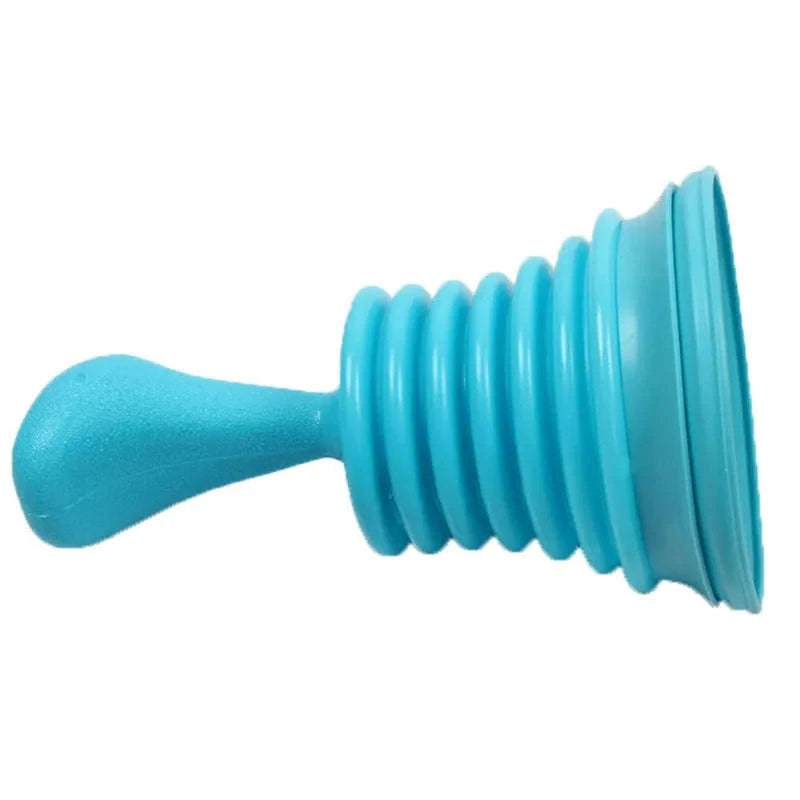 Pipeline Dredge Suction Cup Toilet Plunger-blue