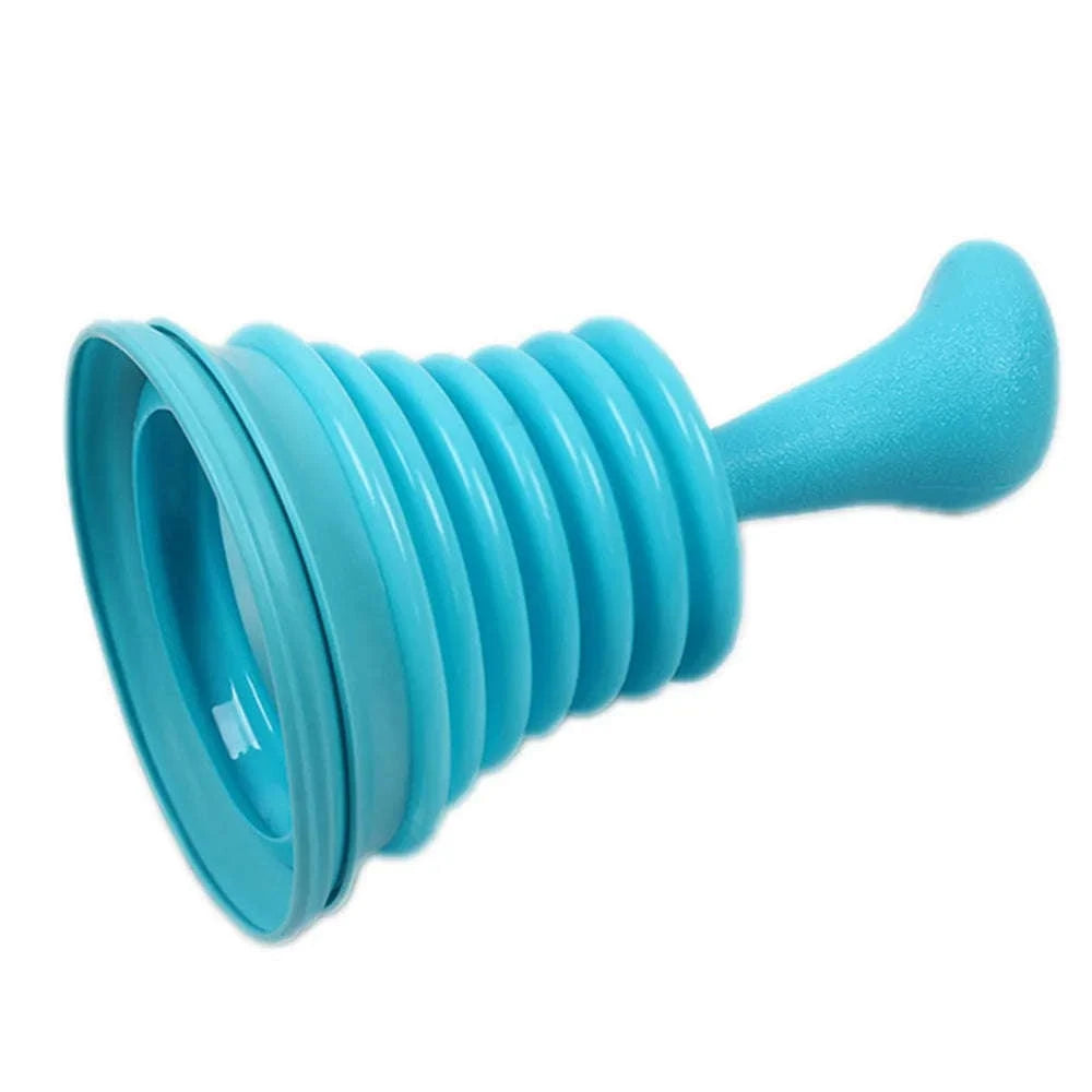 Pipeline Dredge Suction Cup Toilet Plunger-blue