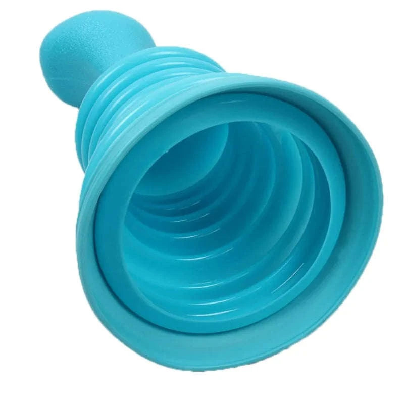 Pipeline Dredge Suction Cup Toilet Plunger-blue