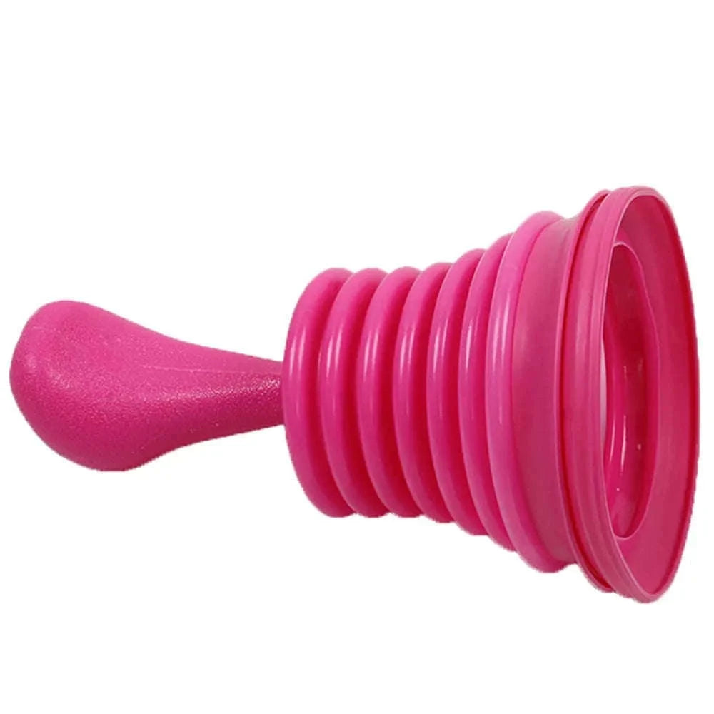 Pipeline Dredge Suction Cup Toilet Plunger for Tough Clogs-blue