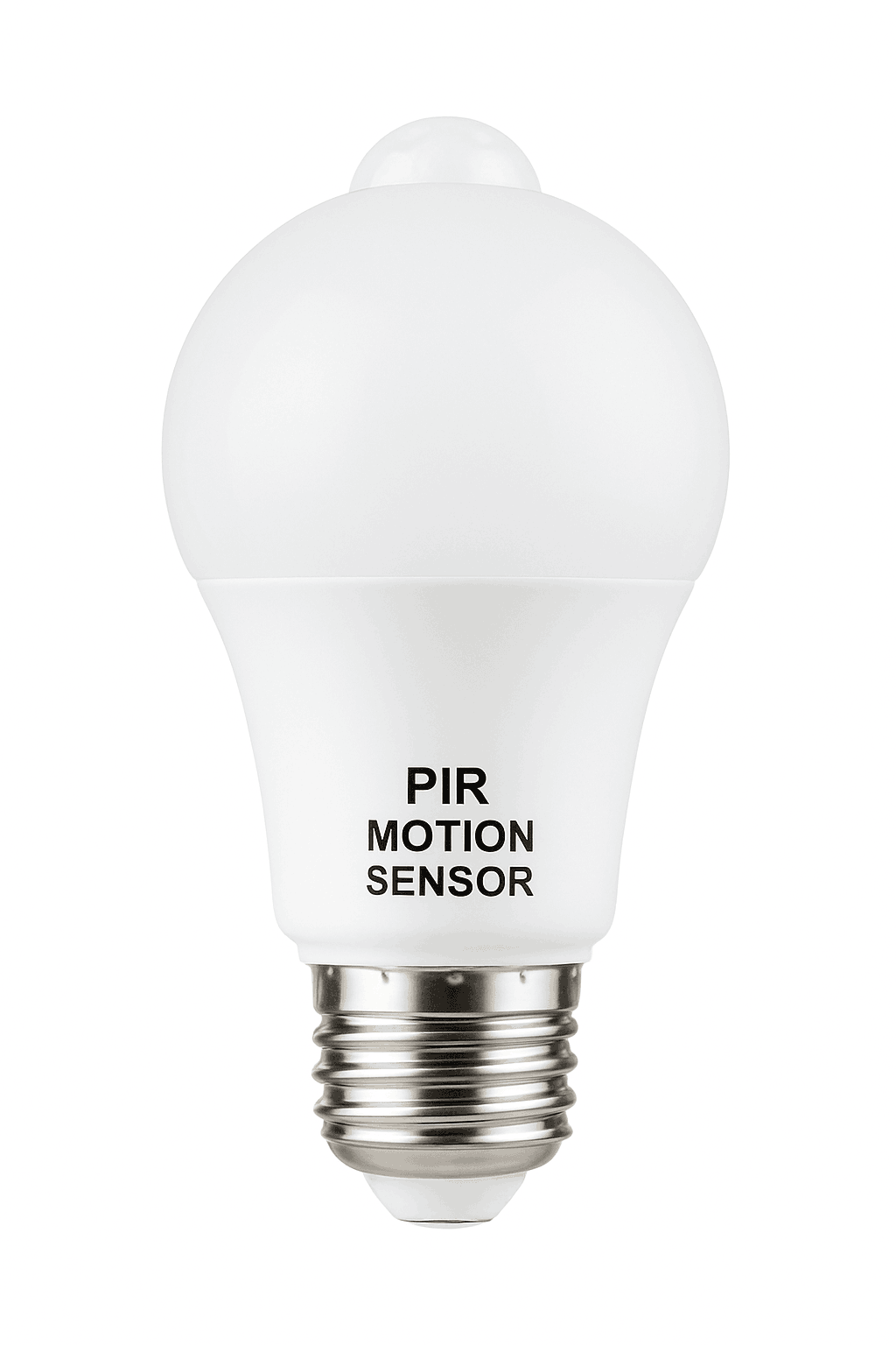 PIR Motion Sensor LED Bulb 12W E27 with Auto-On Light-white