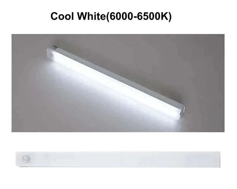 PIR Motion Sensor Rechargeable LED Bar Light-Cool White / 50cm