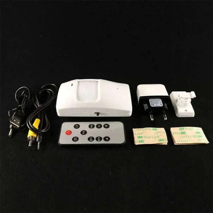 PIR Sensor Hidden Camera with 30-Day Standby & 20H Recording-Default Title