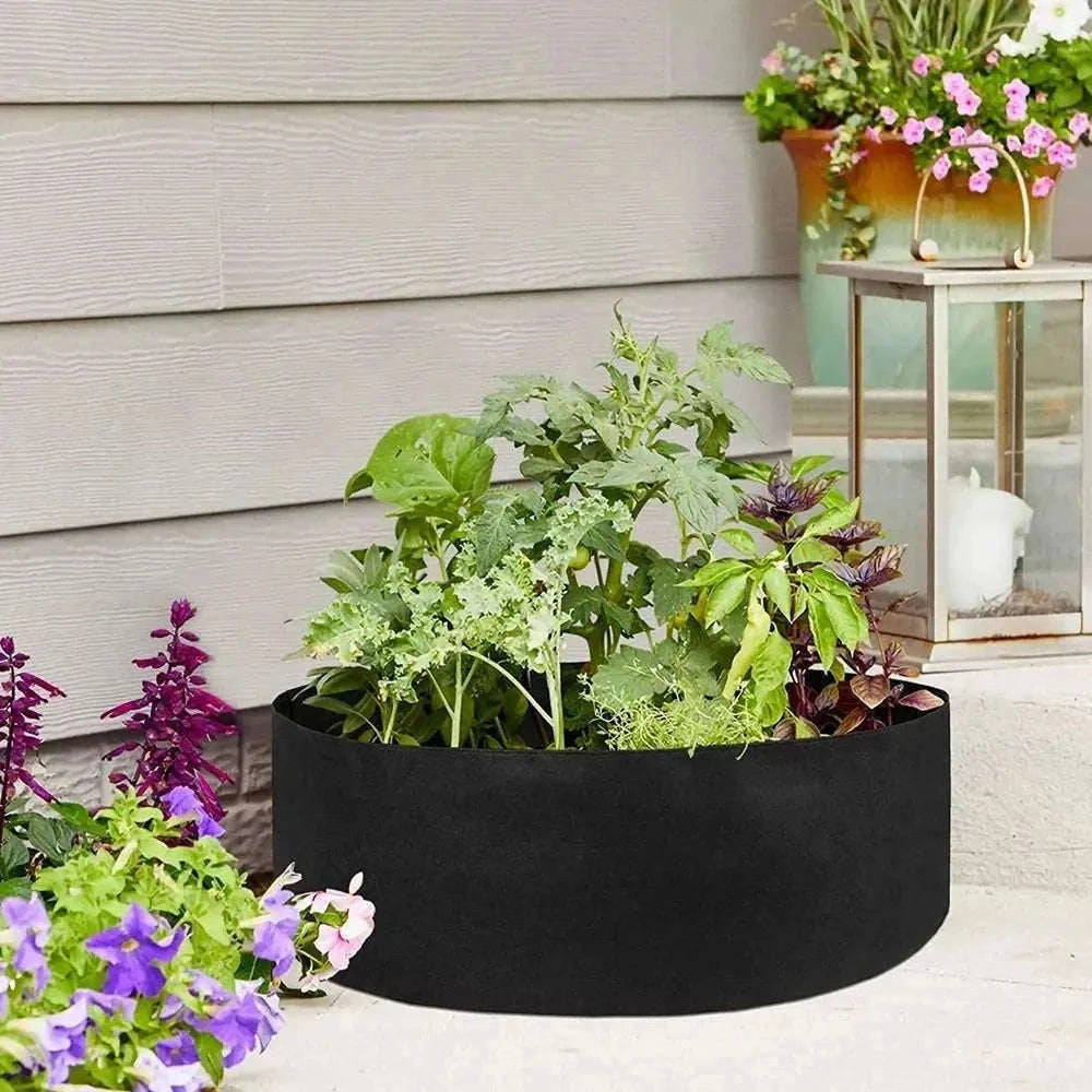 Plant Growing Bag with Handles for Easy Home Gardening-Green / 127x30cm