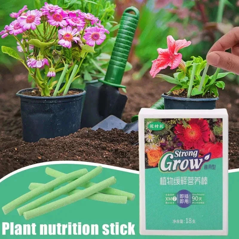 Plant Slow‑Release Nutrient Sticks for Indoor Potted Plants-B-30PCS