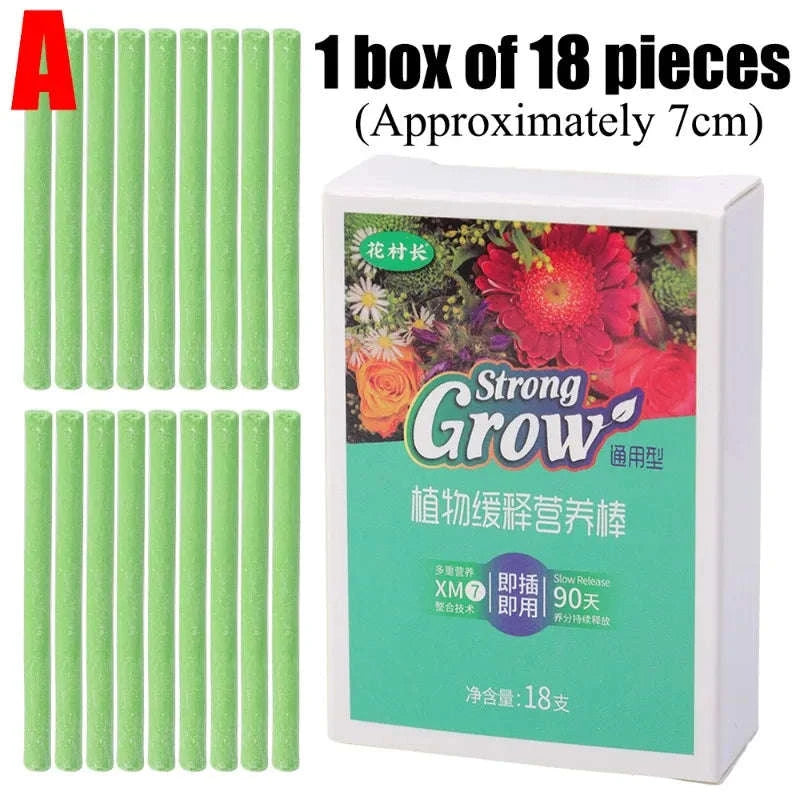 Plant Slow‑Release Nutrient Sticks for Indoor Potted Plants-B-30PCS