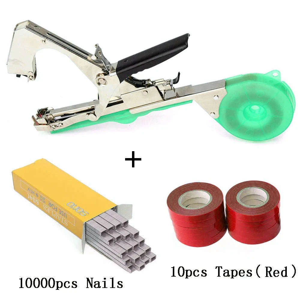 Plant Tying Machine Tapetool with Tape Rolls-Set 1