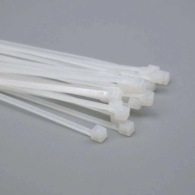 Plastic Nylon Cable Ties Bulk Pack, 1000 Count, 10 cm-250PCS 8x250mm black