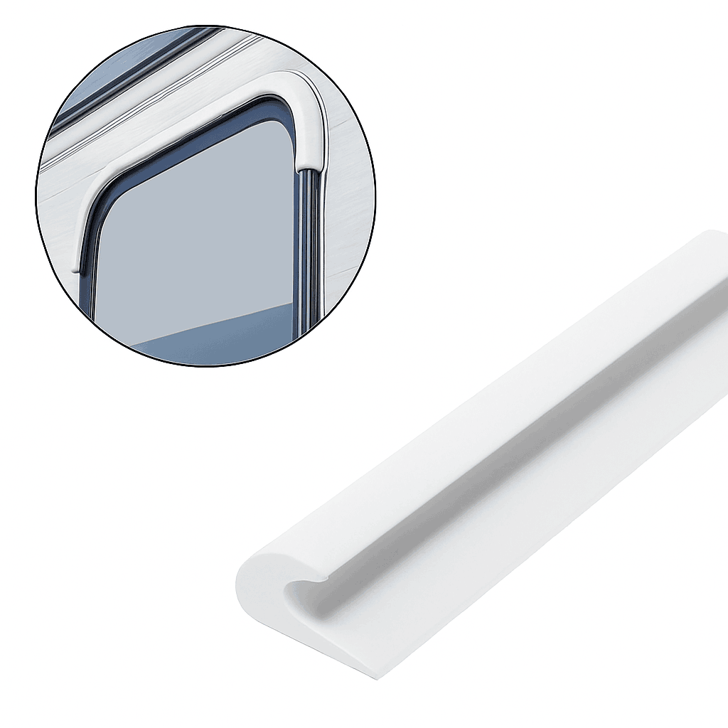 Plastic Rain Gutter Drip Stop for Car, Van, RV & Caravan-as pic