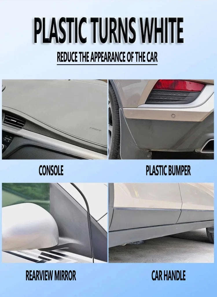 Plastic Restore Revitalizer for Long‑Lasting Car Trim Renewal-50ML