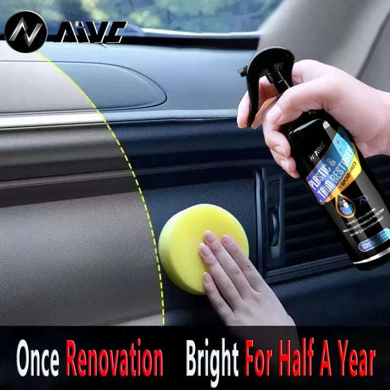 Plastic Restore Revitalizer for Long‑Lasting Car Trim Renewal-50ML
