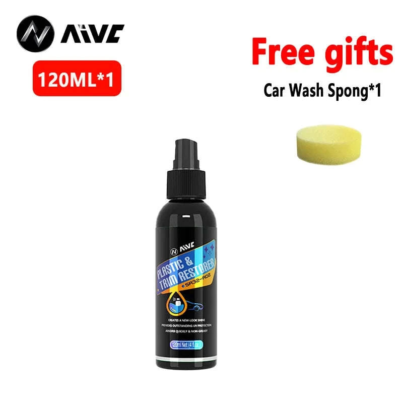 Plastic Restore Revitalizer for Long‑Lasting Car Trim Renewal-50ML