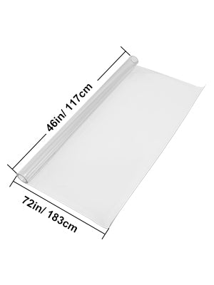 Clear PVC Table Protector Waterproof 1.5mm–2mm Thick Cover