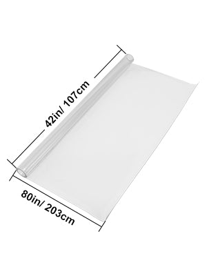 Clear PVC Table Protector Waterproof 1.5mm–2mm Thick Cover