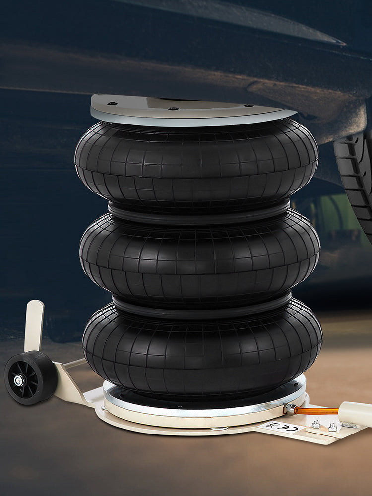 5T Pneumatische Autokrik 11000lbs Snelle Hefdrievoudige Luchtkussenkrik