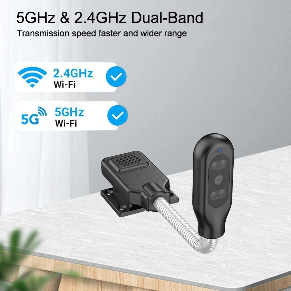 PNZEO Compact Indoor Plug‑in Smart Security Camera-W8