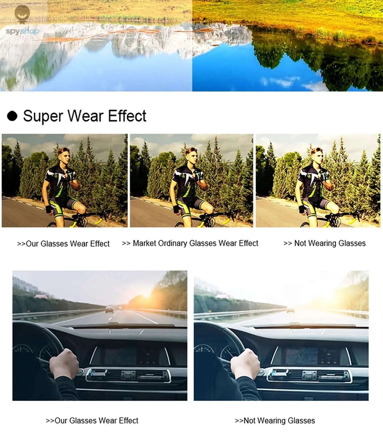 POAT Photochromic Cycling Sunglasses-AP2