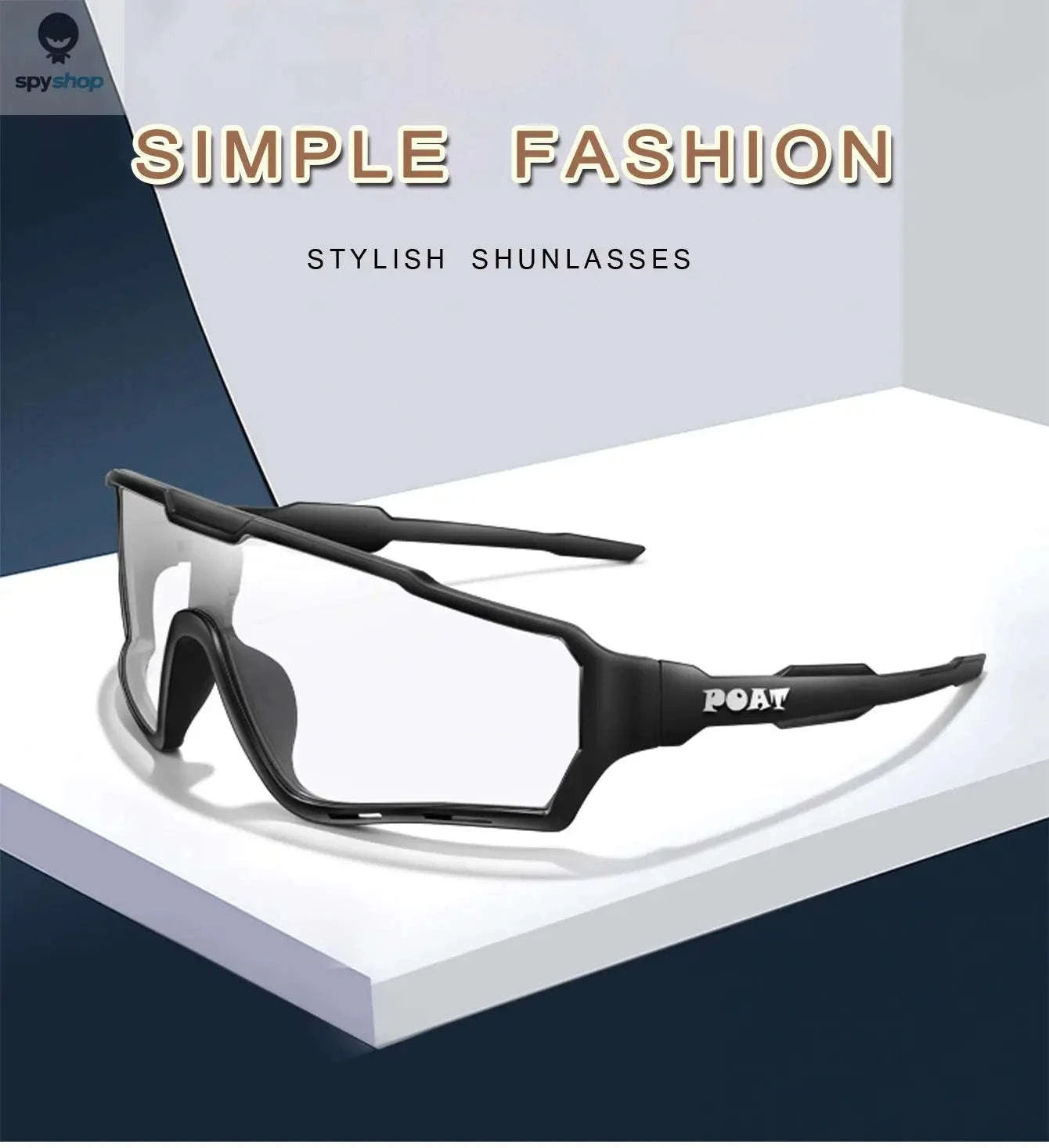 POAT Photochromic Cycling Sunglasses-AP2