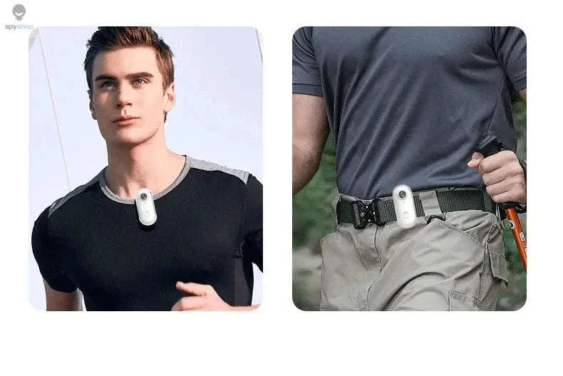 Pocket 4K Mini Camera – Ultra‑Portable Action Capture with Magnetic Mounts-UHD Pro 4K (White) / With 32G TF Card / CHINA