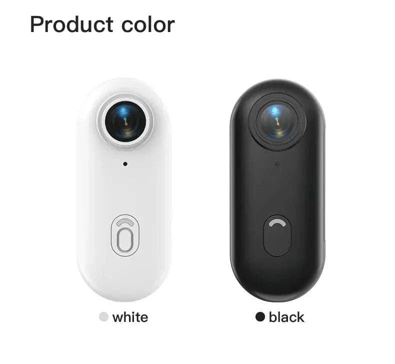 Pocket 4K Mini Camera – Ultra‑Portable Action Capture with Magnetic Mounts-UHD Pro 4K (White) / With 32G TF Card / CHINA