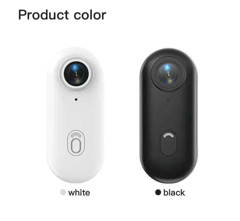 Pocket 4K Mini Camera with Magnetic Mounts-UHD Pro 4K (White) / With 32G TF Card / China Mainland