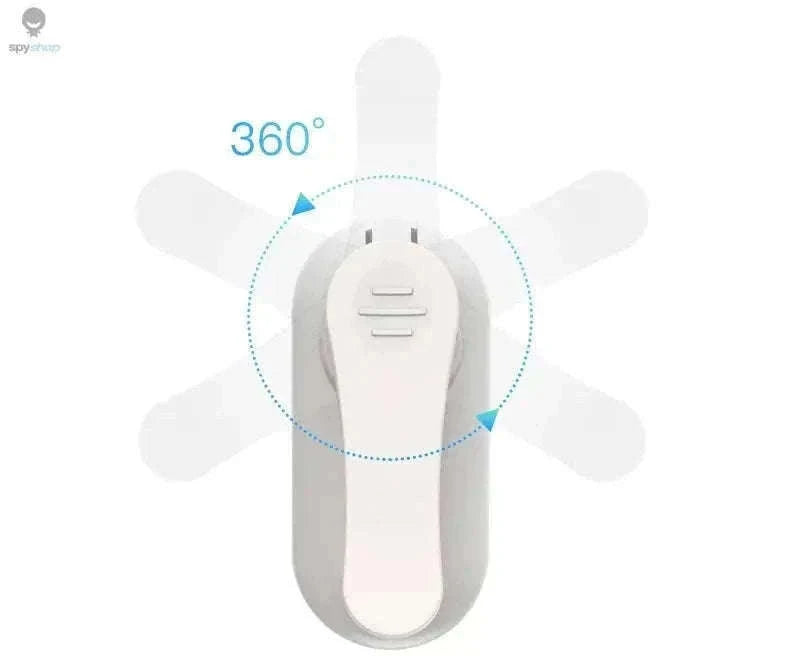 Pocket 4K Mini Camera with Magnetic Mounts-UHD Pro 4K (White) / With 32G TF Card / China Mainland
