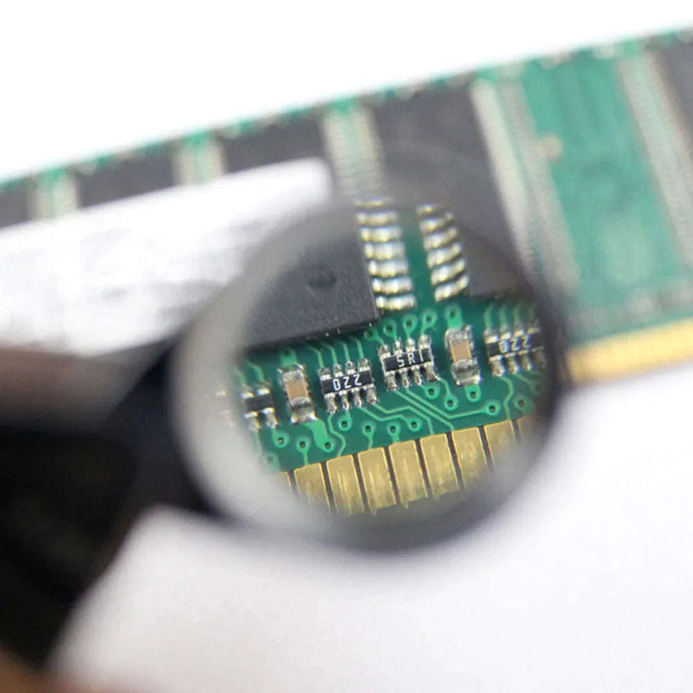 Pocket Jewelry Loupe 30X Magnifier for Jewellers and Collectors-Silver