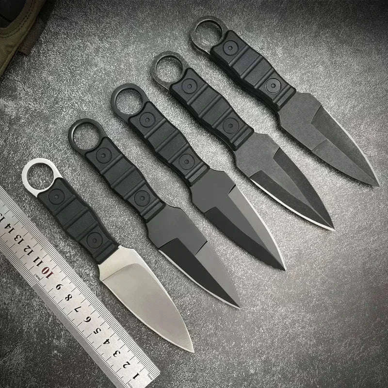 Pocket Knife with K Sheath for Outdoor and Everyday Use-D