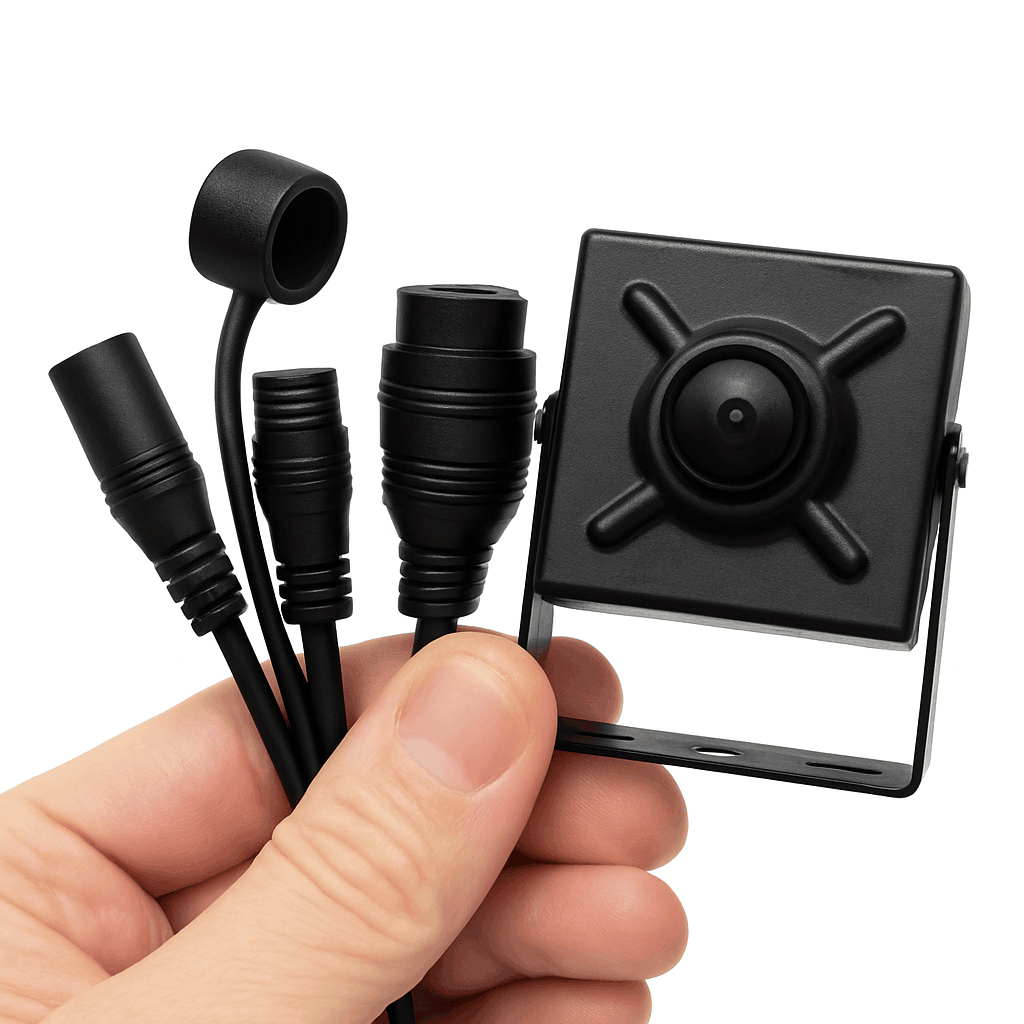 POE SD Card Recording IP Pin-Hole Camera 8MP 4K-8MP IMX415 / 3.6mm