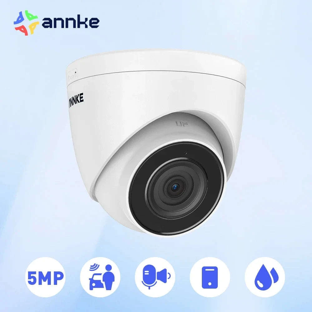 PoE Security Camera 5MP 8MP Outdoor Indoor with Audio-8MP Camera 4MM Lens / United Kingdom
