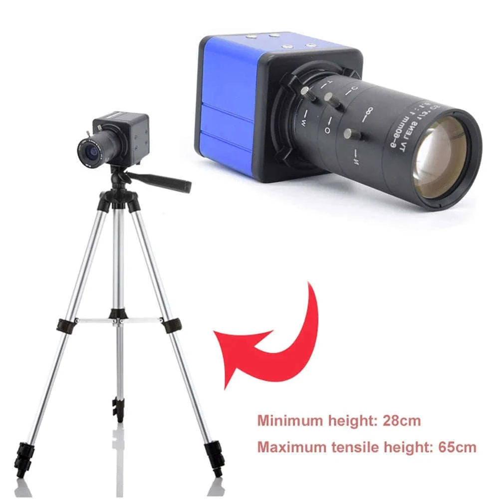 POE Zoom Camera with WiFi, 5MP Streaming, and RTMP Support-5MP 64G (POE)