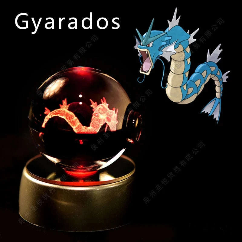 Pokemon Crystal Ball Night Light Lamp-06 Umbreon