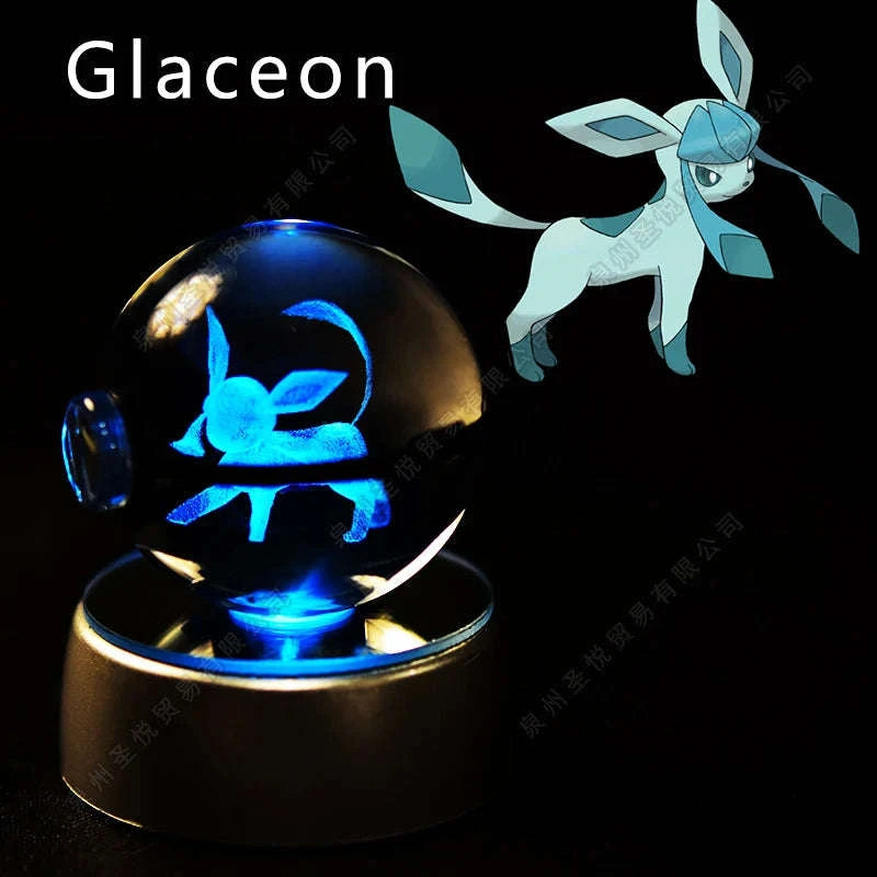Pokemon Crystal Ball Night Light Lamp-06 Umbreon