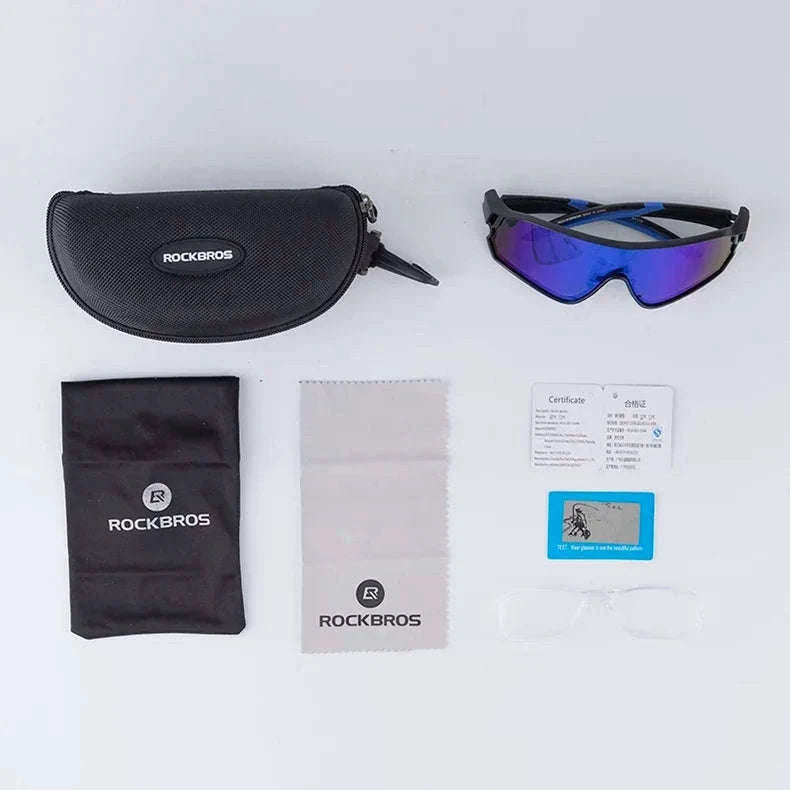 Polarized Cycling Sunglasses UV400 Lightweight Bike Glasses-10138