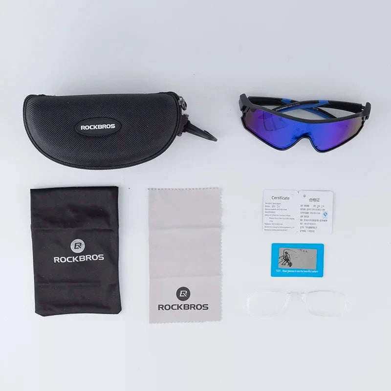 Polarized Cycling Sunglasses UV400 Lightweight Bike Glasses-10138