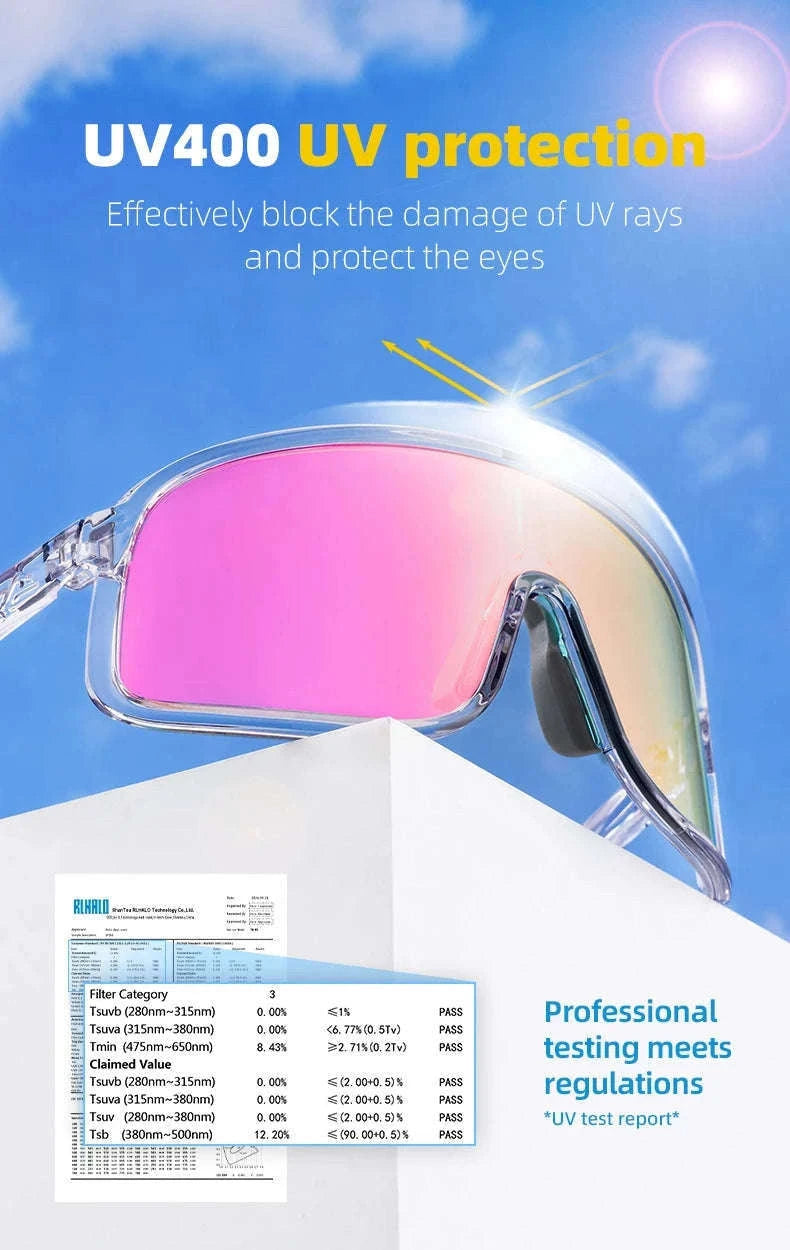 Polarized Cycling Sunglasses UV400 MTB Road Bike Eyewear-SP350-3 / Polarized
