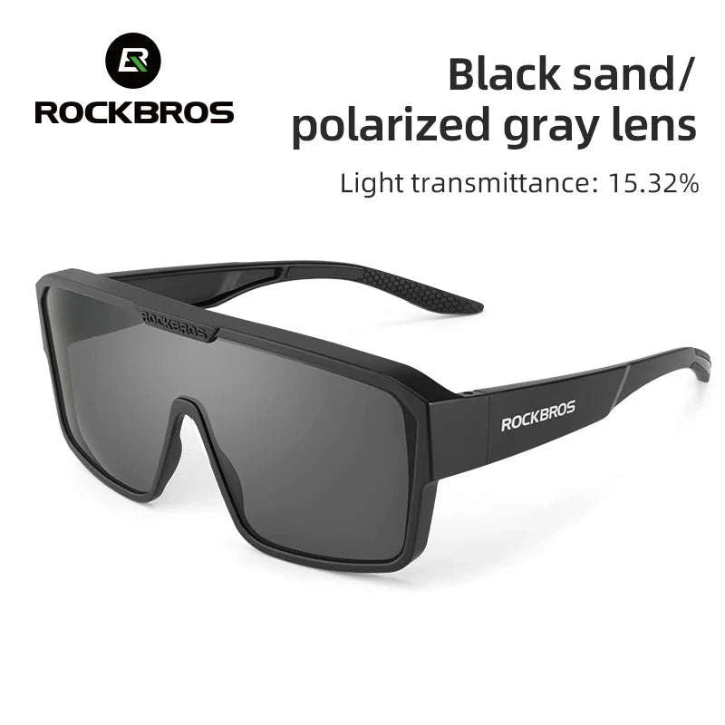 Polarized Cycling Sunglasses with Myopia Frame TR90 Sport Goggles-SP348