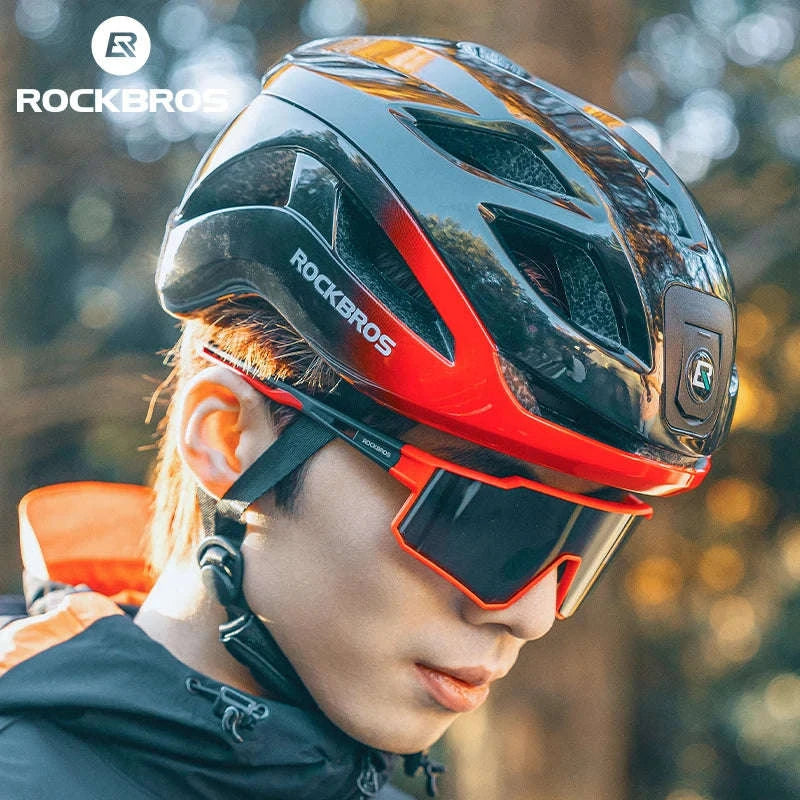 Polarized Cycling Sunglasses with TR90 Frame for Clear Outdoor Vision-SP316-4 Photochromic