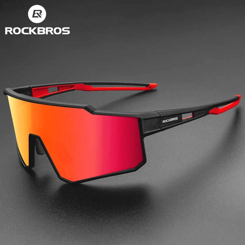 Polarized Cycling Sunglasses with TR90 Frame for Clear Outdoor Vision-SP316-4 Photochromic